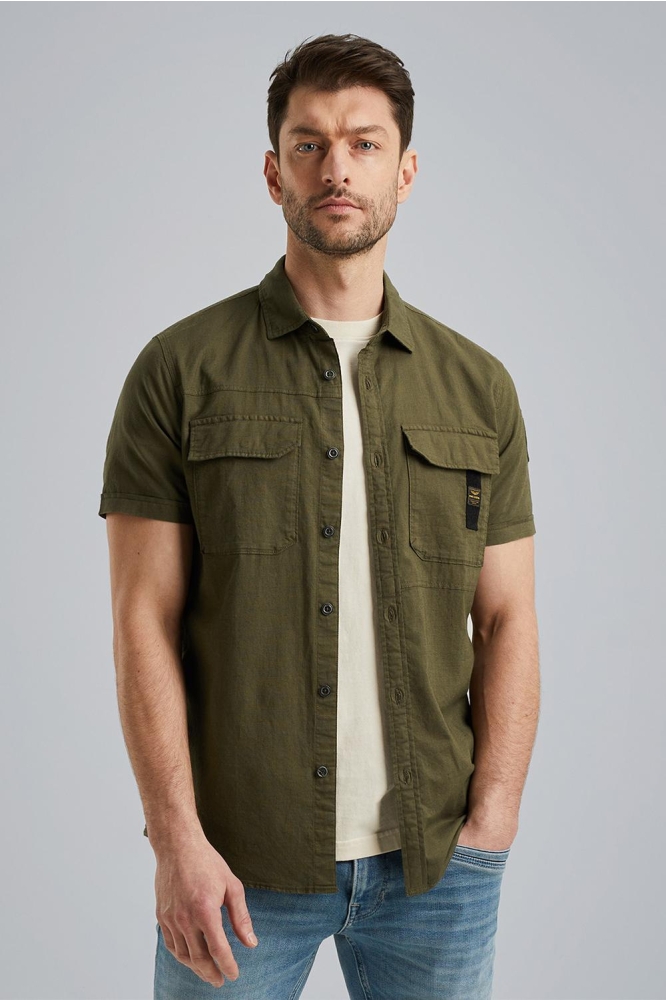 COTTON AND LINEN SHIRT PSIS2405226 6415